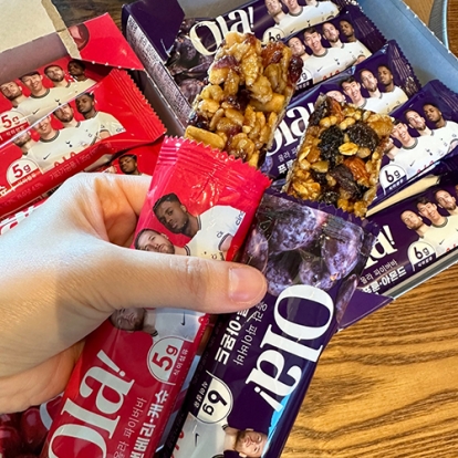 (130kcal) 올라 파이버바 푸룬 아몬드,크랜베리 캐슈 2종 택1