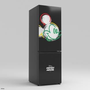 삼성전자 비스포크 디즈니 미키마우스 에디션 냉장고 2도어 333L 키친핏 RB33A3662AP