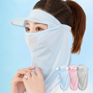 햇빛차단 아이스 마스크썬캡