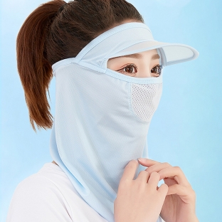 햇빛차단 아이스 마스크썬캡