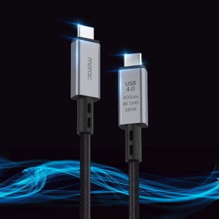 모락 크로크 USB4 CtoC 케이블 MR-PD-CROK240-K