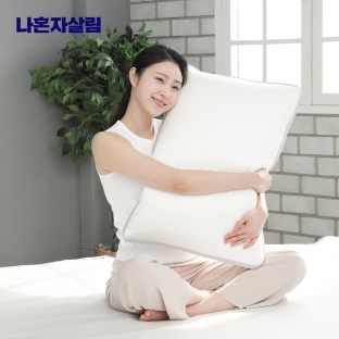 나혼자살림 프리미엄 크리스탈 냉감베개커버 5중직